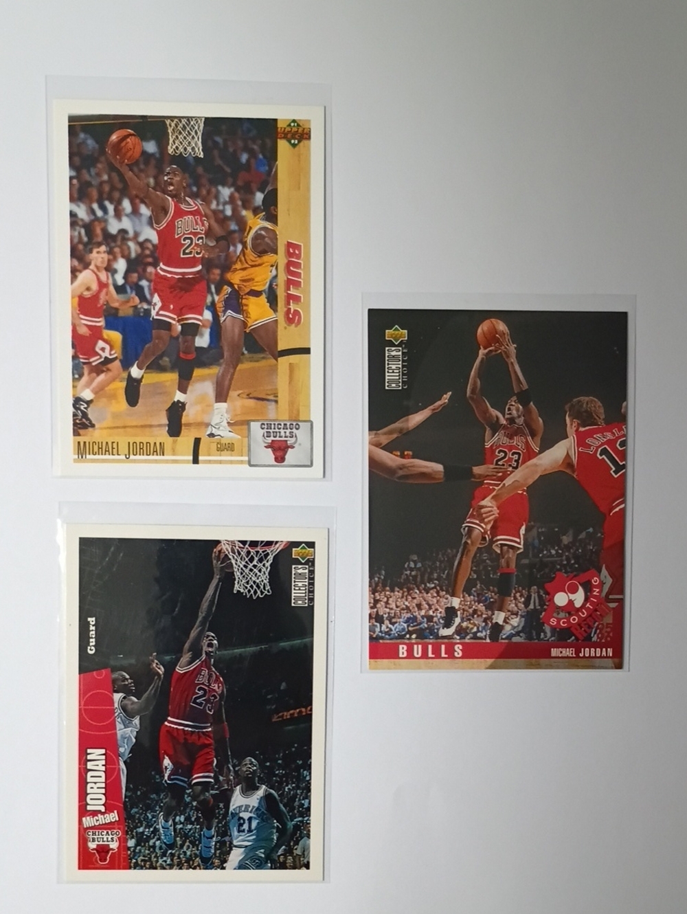 Upper Deck 1994-95 Upper Deck Collector's Choice Michael Jordan #324 Scouting